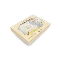 Bobobaby dupla rétegű takaró dobozban - Kék Macis