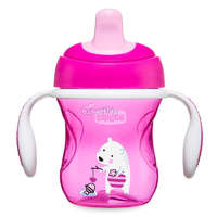 Chicco Training Cup 2in1 gyakorló-itatópohár pink