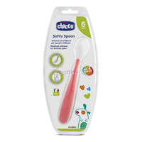 Chicco szilikon végű kanál 6+