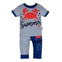 NEW BABY Baba rövid ujjú póló és szabadidő nadrág New Baby Summer