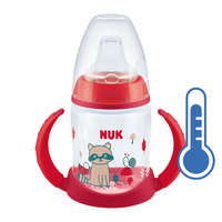 NUK Baba tanuló itatópohár NUK hőmérséklet jelzővel 150 ml piros