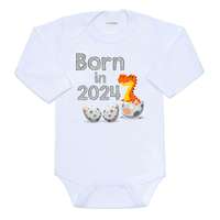 NEW BABY Body nyomtatott mintával New Baby Born in 2024 dinoszaurusz