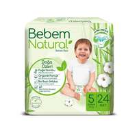Bebem Natural Bebem Natural pelenka (5-ös) 11 - 18 kg (24 db/cs)