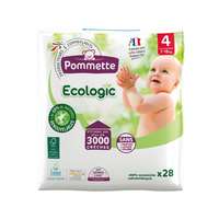 Pommette Pommette pelenka Ecologic, Csomagolás sérült! (4-es) 7 - 18 kg (28 db/cs)