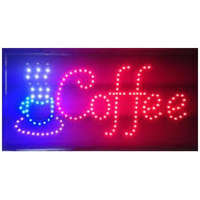  Led világító reklám tábla - Coffee / Kávé