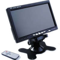  Autós 7" TFT LCD monitor 12/24V