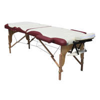 BALNEA Favázas 3 zónás, KRÉM-BURGUNDI masszázságy - 70 cm