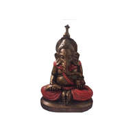 BALNEA Ganesha szobor 12 cm - PIROS szín
