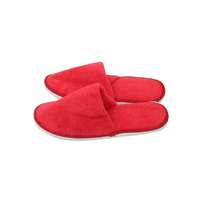 BALNEA Puha PLÜSS Vendégpapucs vastag gumitalppal - PIROS 39