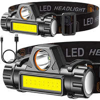 Malatec Ultrakönnyű vízálló fejlámpa, 1200 mAh