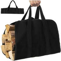 Kaminer Tüzifa hordozó táska, tartós szövetből, 20 kg terhelhetőség