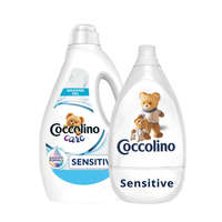 Coccolino Coccolino Care havi mosás csomag ultrakoncentrált Sensitive Pure öblítővel