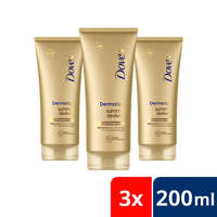 Dove Dove DermaSpa Summer Revived önbarnító testápoló világos-normál bőrre (3x200 ml)