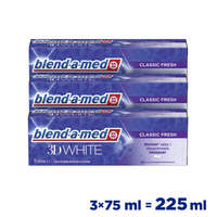 Blend-A-Med Blend-a-med 3D White Classic Fresh fogkrém 3x75 ml