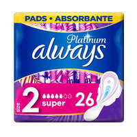 Always Always Ultra Platinum Super egészségügyi betét (26 db)