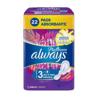 Always Always Ultra Platinum Night egészségügyi betét (22 db)
