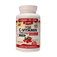 Jutavit Jutavit C-vitamin 1000 mg+D3+Cink tabletta csipkebogyó kivonattal (100 db)