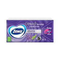 Zewa Zewa Deluxe Lavender Dreams 3 rétegű papírzsebkendő (90 db)