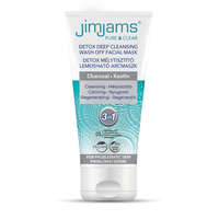 Jimjams JimJams Pure & Clear Detox Mélytisztító lemosható arcmaszk (75 ml)