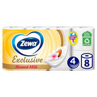 Zewa Zewa Exclusive Almond Milk toalettpapír 4 rétegű (8 tekercs)