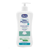 Chicco Chicco Könnymentes fürdető újszülött kortól gyapotkivonattal, 93%-ban természetes összetevőkkel (500 ml)