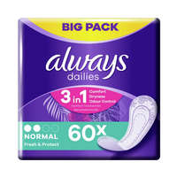 Always Always Liners Normal Fresh&Protect tisztasági betét (60 db)