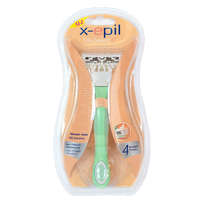 X-Epil X-Epil Silky Smooth 4 cserélhető fejes női borotva 4 pengés (1 db)