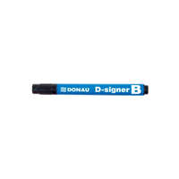 DONAU Táblamarker, 2-4 mm, kúpos, DONAU "D-signer B"", fekete