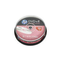 HP DVD+R lemez, kétrétegű, 8,5GB, 8x, 10 db, hengeren, HP