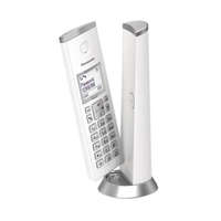 PANASONIC Telefon, vezeték nélküli, PANASONIC, "KX-TGK210PDW DECT", fehér