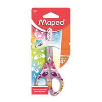 MAPED Olló, iskolai, 13 cm, MAPED "Mini Cute", vegyes színek