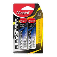 MAPED Grafitbél, 0,5 mm, HB, 12 szálas, MAPED "Black Peps"