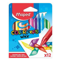 MAPED Zsírkréta, MAPED "Color&#039;Peps Wax", 12 különböző szín