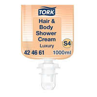 TORK Folyékony szappan, 1 l, S4 rendszer, TORK "Luxury", tusoláshoz és hajmosáshoz