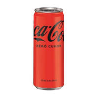COCA COLA Üdítőital, szénsavas, 0,33 l, dobozos, COCA COLA "Coca Cola Zero"