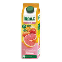 HOHES C Gyümölcslé, 100%, 1 l, HOHES C "Mild Juice", pink grapefruit-alma-narancs