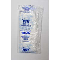 TUTI Hűtő- és uzsonnástasak, 3 l, 100 db, 25 x 35 cm, 9 µ, TUTI