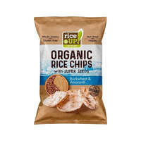 RICE UP Barnarizs chips, 25 g, RICE UP "Bio", hajdinával és amaránttal