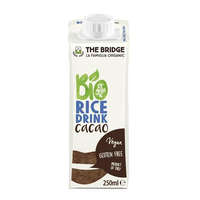 THE BRIDGE Növényi ital, bio, dobozos, 0,25 l, THE BRIDGE, rizs, kakaós
