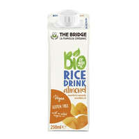 THE BRIDGE Növényi ital, bio, dobozos, 0,25 l, THE BRIDGE, rizs, mandulás