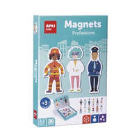 APLI Mágneses készségfejlesztő készlet, 36 db, APLI Kids "Magnets", szakmák