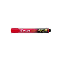 PILOT Alkoholos marker, 1,5-4 mm, vágott, PILOT "Permanent Marker 400", piros