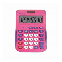 MAUL Számológép, asztali, 8 számjegy, MAUL "MJ 550", pink-lila