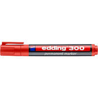 EDDING Alkoholos marker, 1,5-3 mm, kúpos, EDDING "300", piros