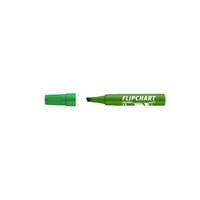 ICO Flipchart marker, 1-4 mm, vágott, ICO "Artip 12 ", zöld