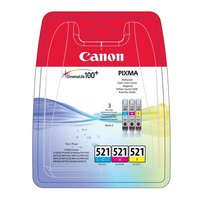 CANON CLI-521KIT Tintapatron multipack Pixma iP3600, 4600 nyomtatókhoz, CANON, c+m+y, 3*9ml
