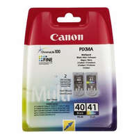CANON PG-40/CL-41 Tintapatron multipack Pixma iP1300, 1600, 1700 nyomtatókhoz, CANON, fekete,színes, 16ml+12ml