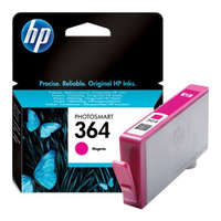 HP CB319EE Tintapatron Photosmart C5380, C6380, D5460 nyomtatókhoz, HP 364, magenta, 300 oldal