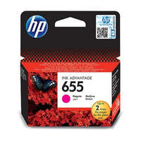 HP CZ111E Tintapatron Deskjet Ink Advantage 3520 sor nyomtatókhoz, HP 655, magenta, 600 oldal