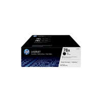 HP CE278AD Lézertoner LaserJet P1566, P1606 nyomtatókhoz, HP 78A, fekete, 2*2,1k